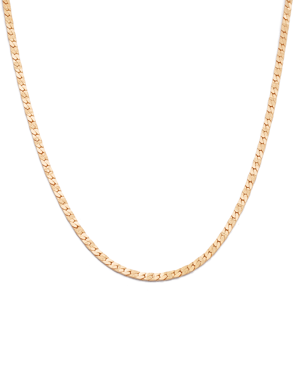 FOLLOW THE SUN CHAIN NECKLACE (18K GOLD PLATED)