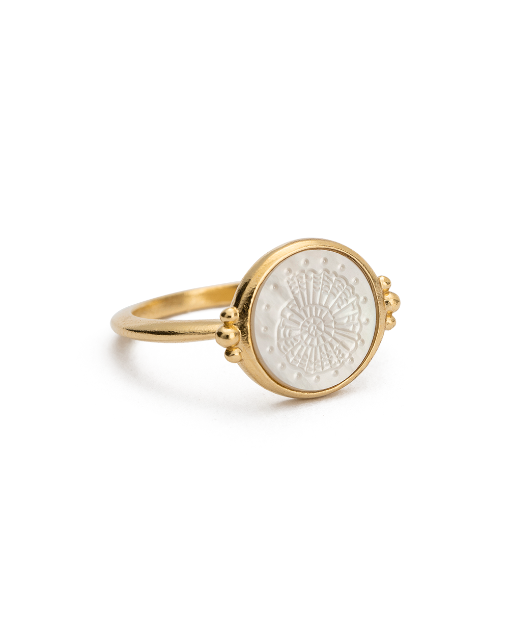 Gold ginni ring design deals