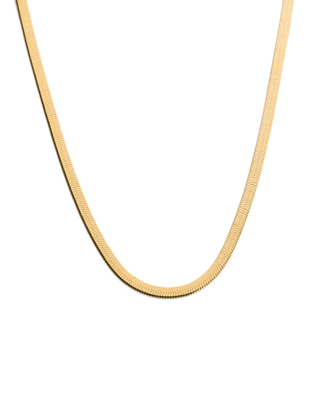 18k Gold Herringbone Necklace | Jewellery | Deltora Diamonds AU