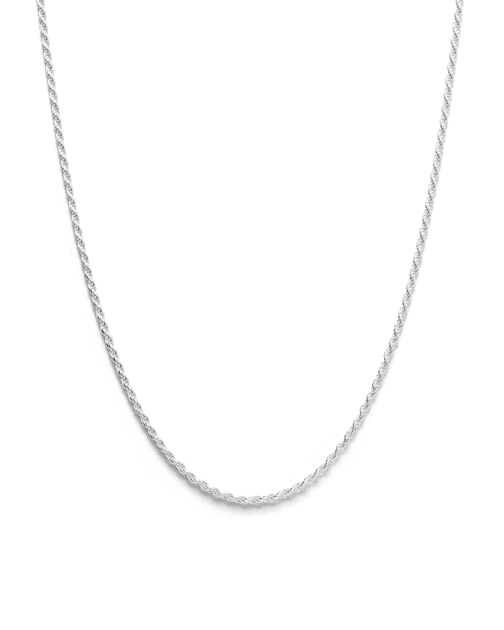 HORIZON CHAIN NECKLACE (STERLING SILVER) - IMAGE 1