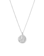 ILLUMINATE COIN NECKLACE (STERLING SILVER)