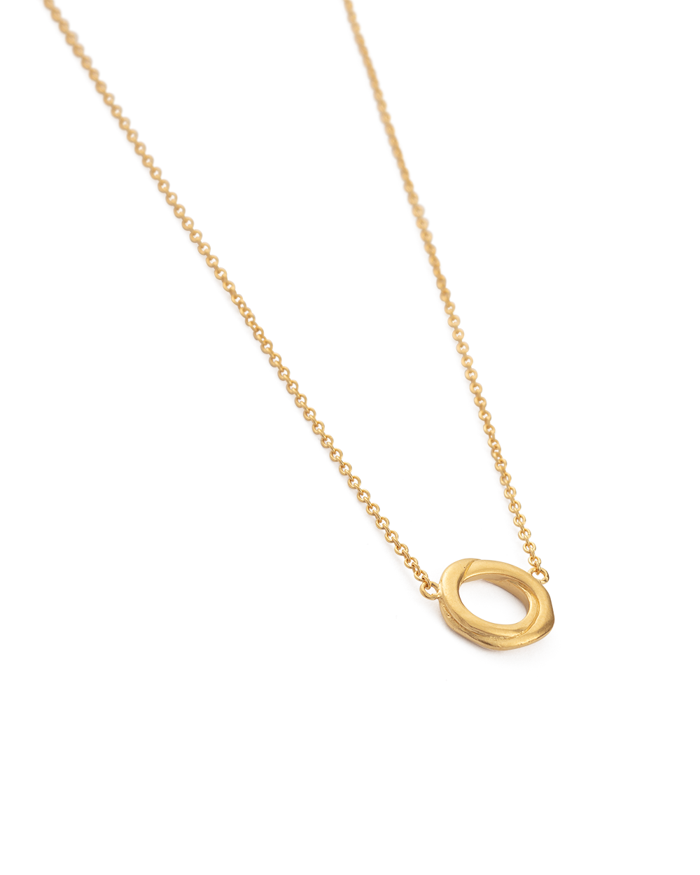 INFINITE NECKLACE (18K GOLD PLATED) - IMAGE 2