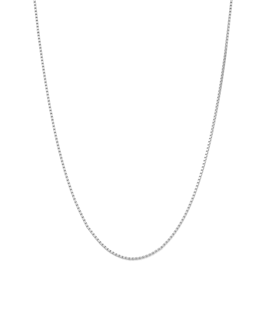 INTERTWINE CHAIN NECKLACE (STERLING SILVER) - IMAGE 1
