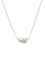 LA SIRENE PEARL NECKLACE (18K GOLD PLATED)