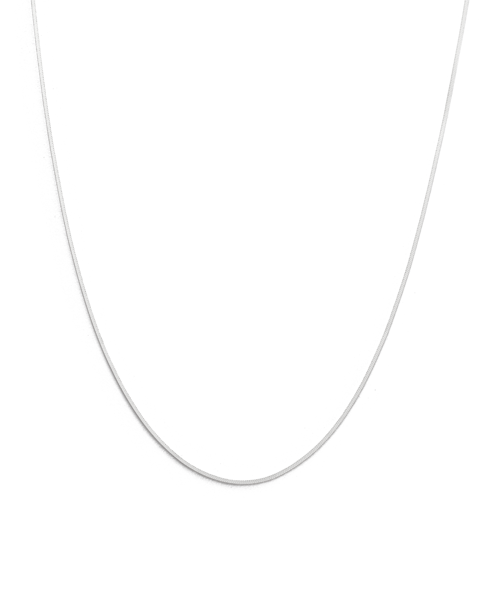 LAST LIGHT CHAIN NECKLACE (STERLING SILVER) - IMAGE 1