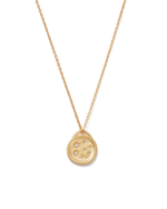 LILAC SKIES COIN NECKLACE (18K GOLD VERMEIL)