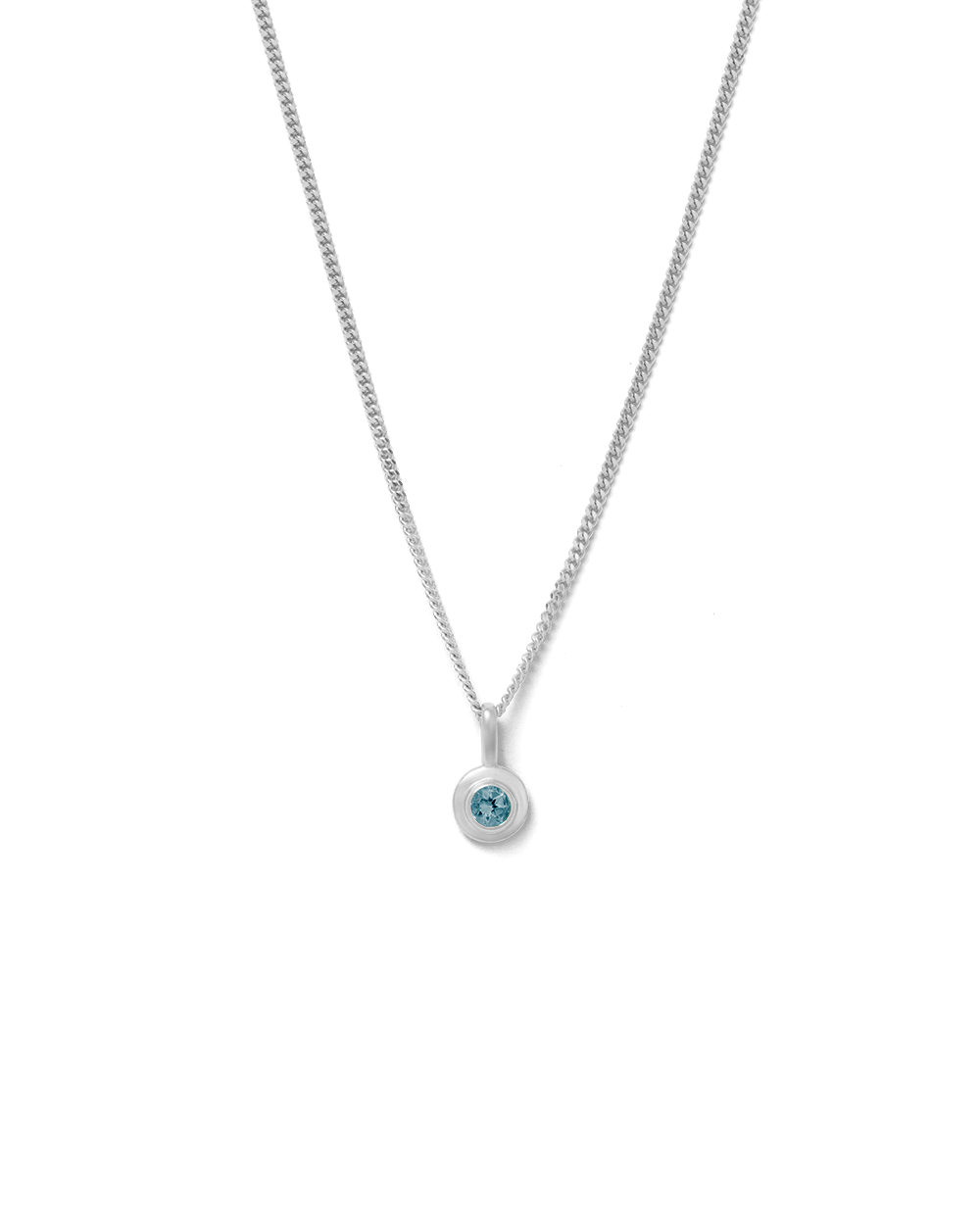 White gold 2025 birthstone necklaces