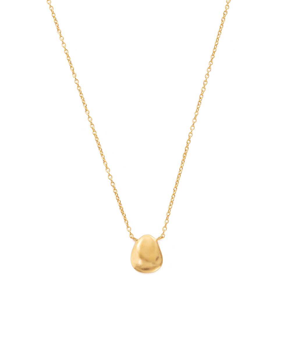 MOLTEN NECKLACE (18K GOLD PLATED) - IMAGE 1