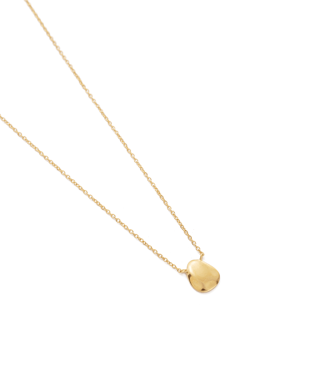 MOLTEN NECKLACE (18K GOLD PLATED) - IMAGE 4