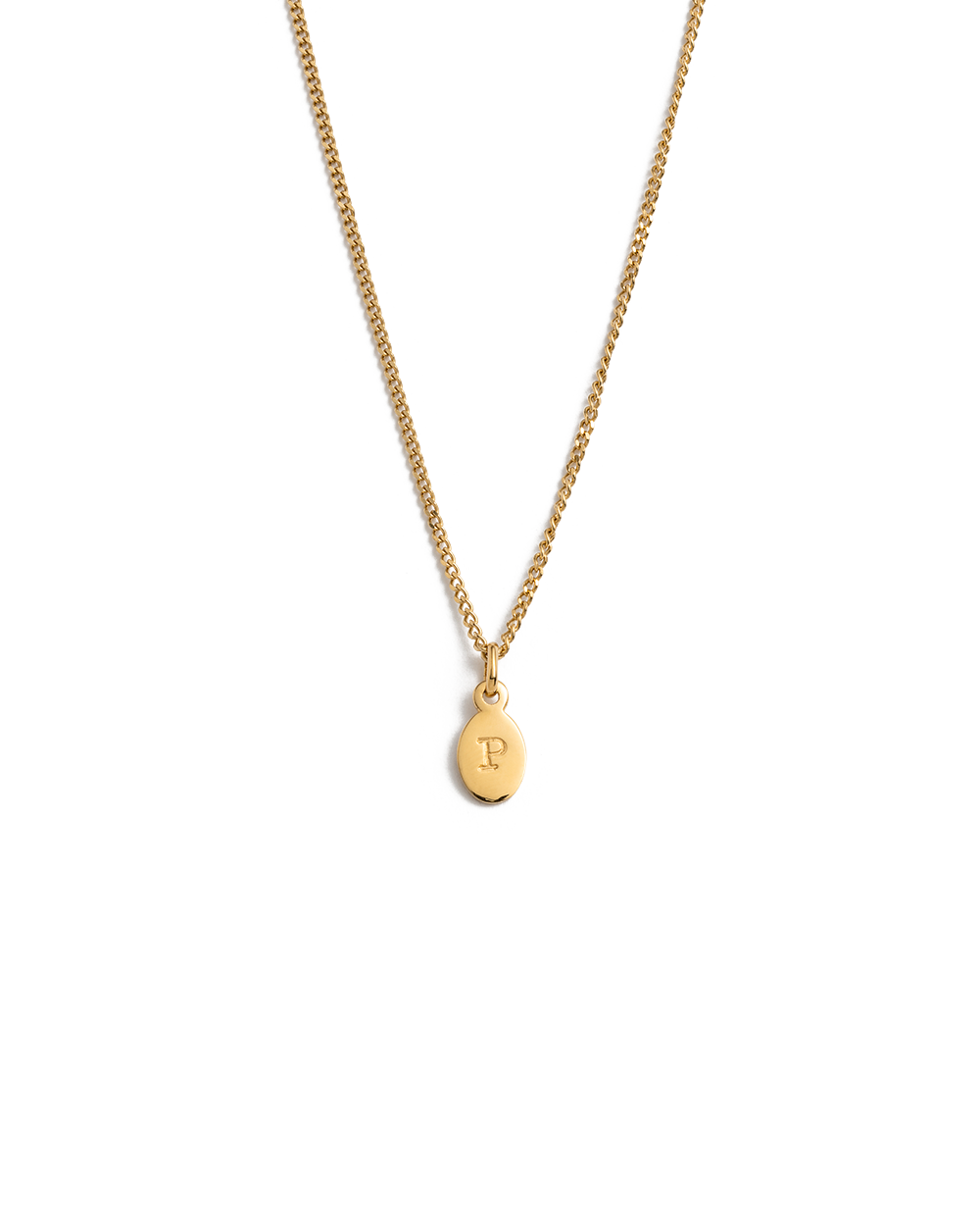 INITIAL NECKLACE A-Z (18K GOLD VERMEIL)