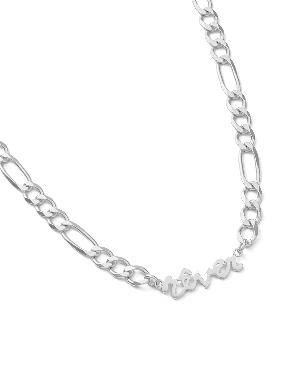 REVER CHAIN NECKLACE (STERLING SILVER)