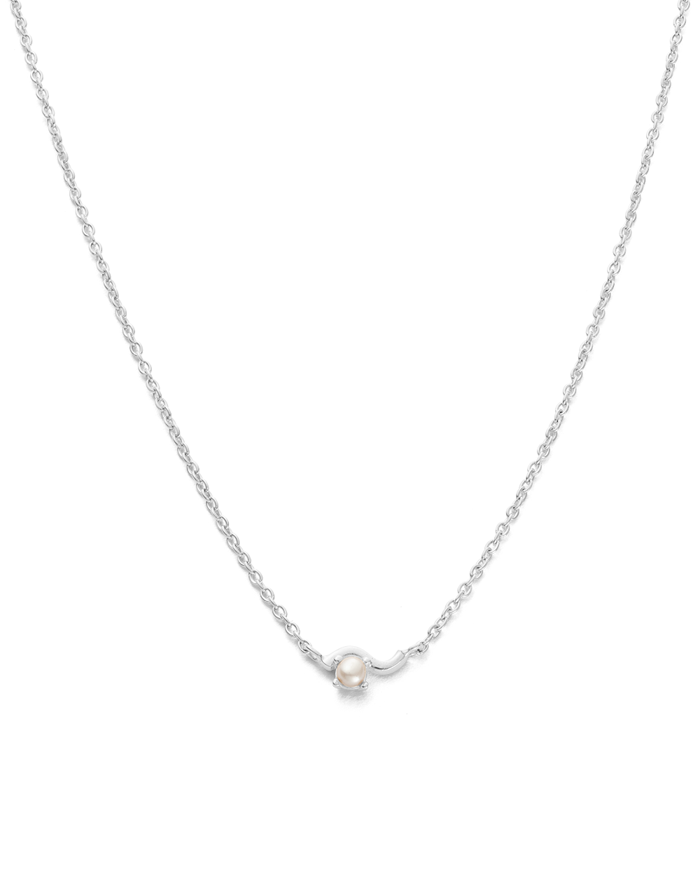 RIPPLE NECKLACE (STERLING SILVER)