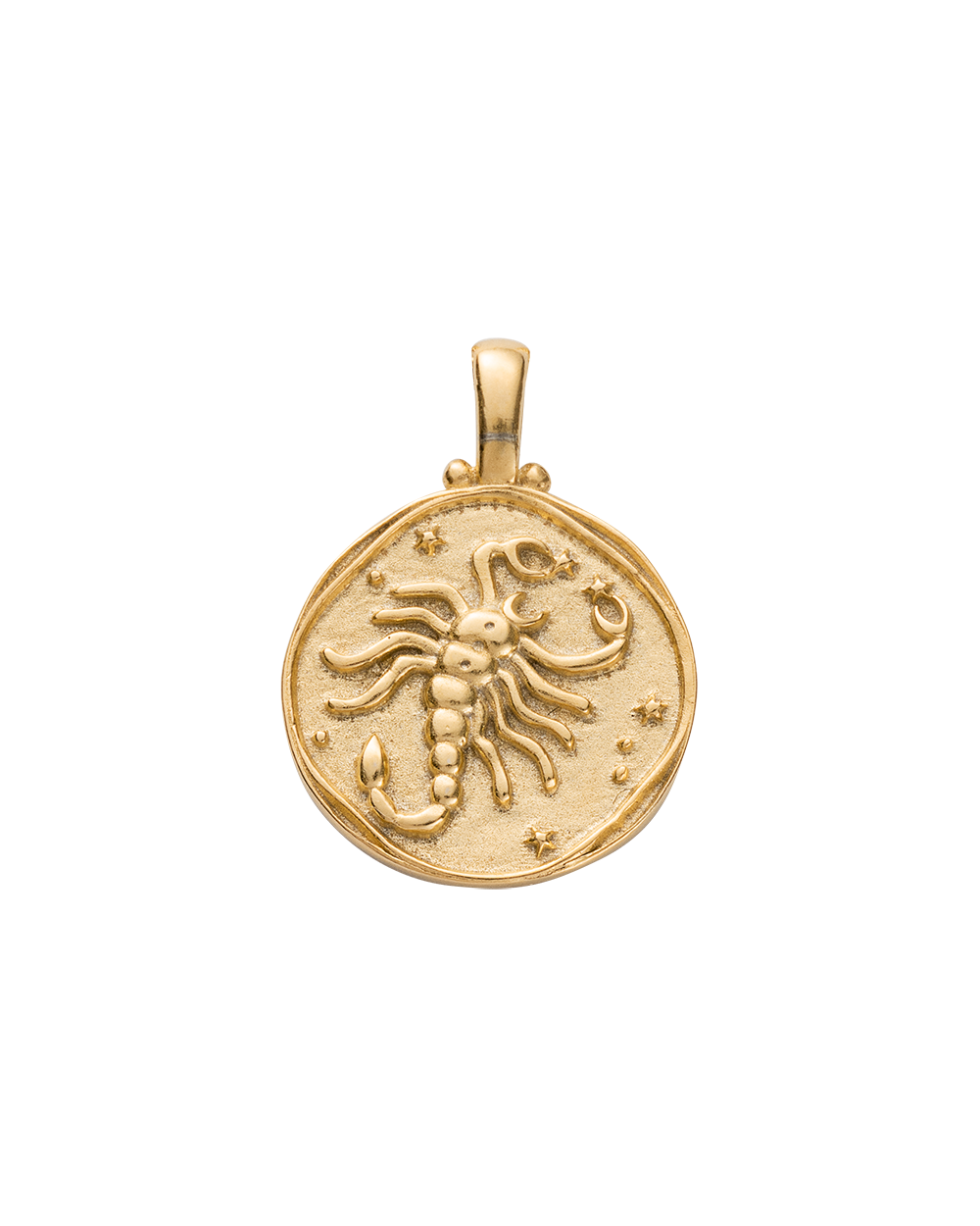 14k gold scorpion online pendant
