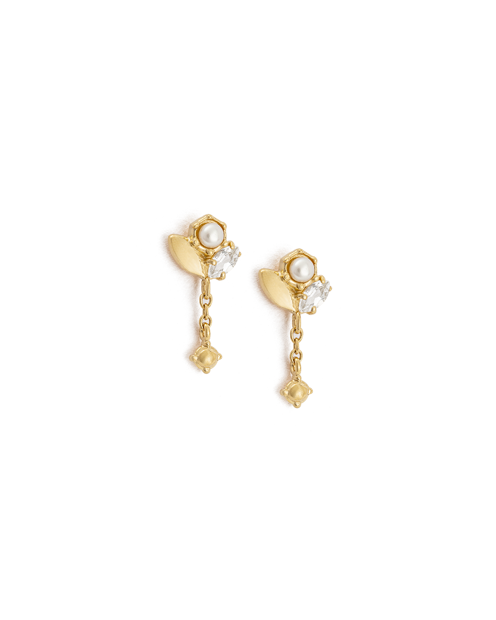 Womens gold online studs