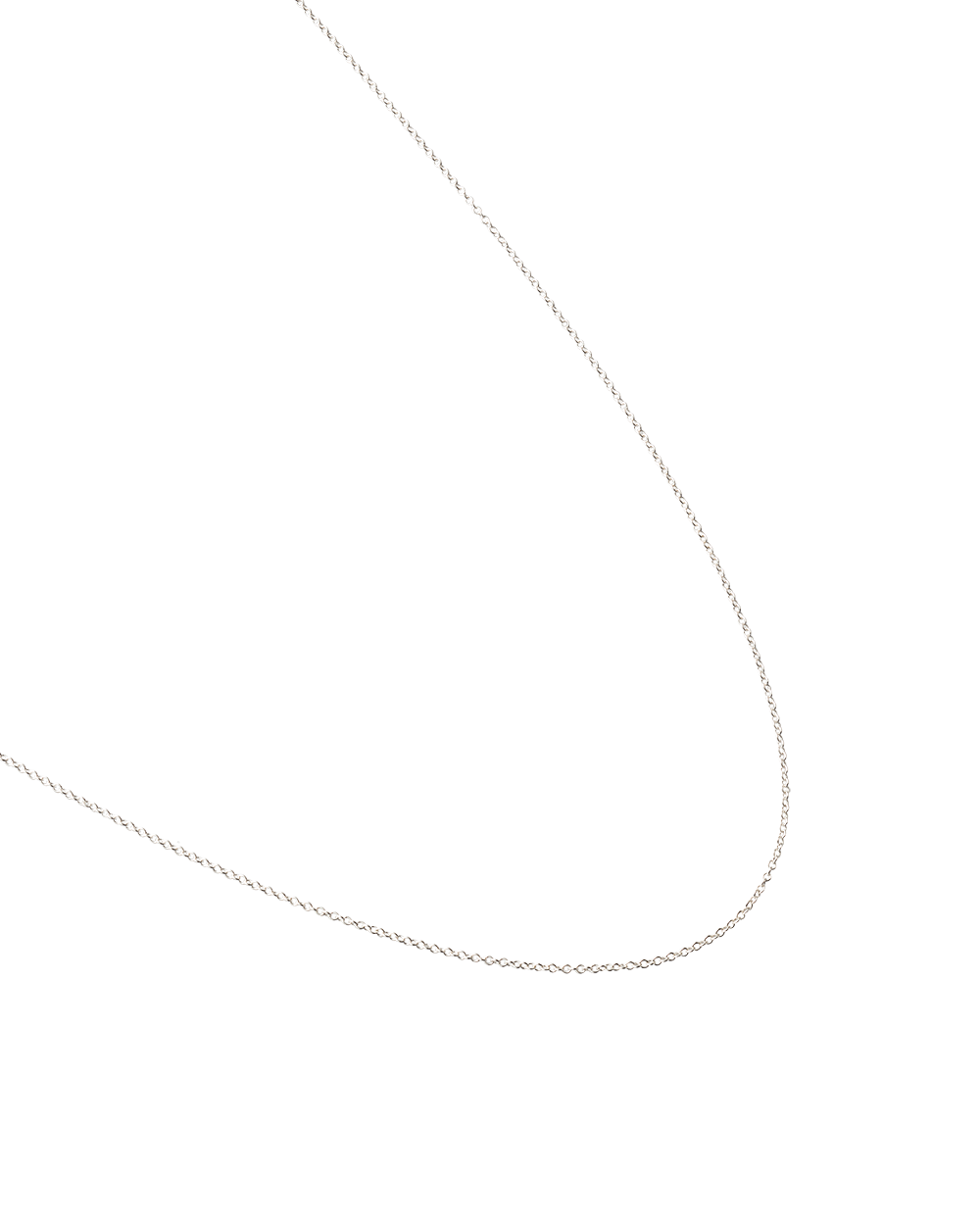 SOLID FINE CHAIN (STERLING SILVER) - IMAGE 4