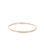 SUN LINES BANGLE (18K GOLD PLATED)