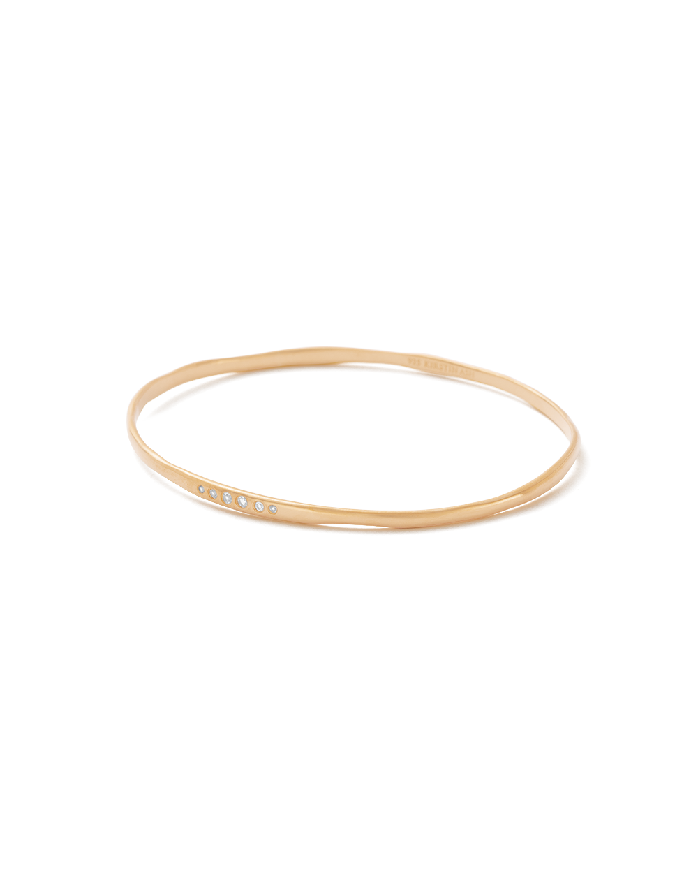 SUN LINES BANGLE (18K GOLD PLATED)