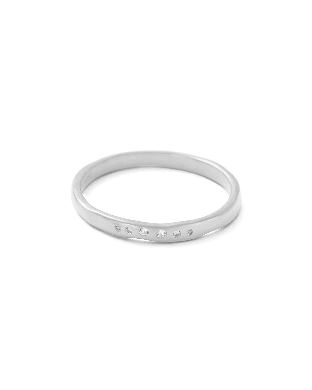SUN LINES RING (STERLING SILVER)