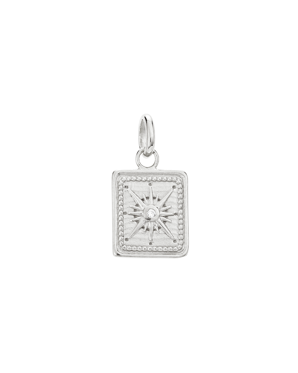TINY TRUE NORTH COIN (STERLING SILVER) - IMAGE 1