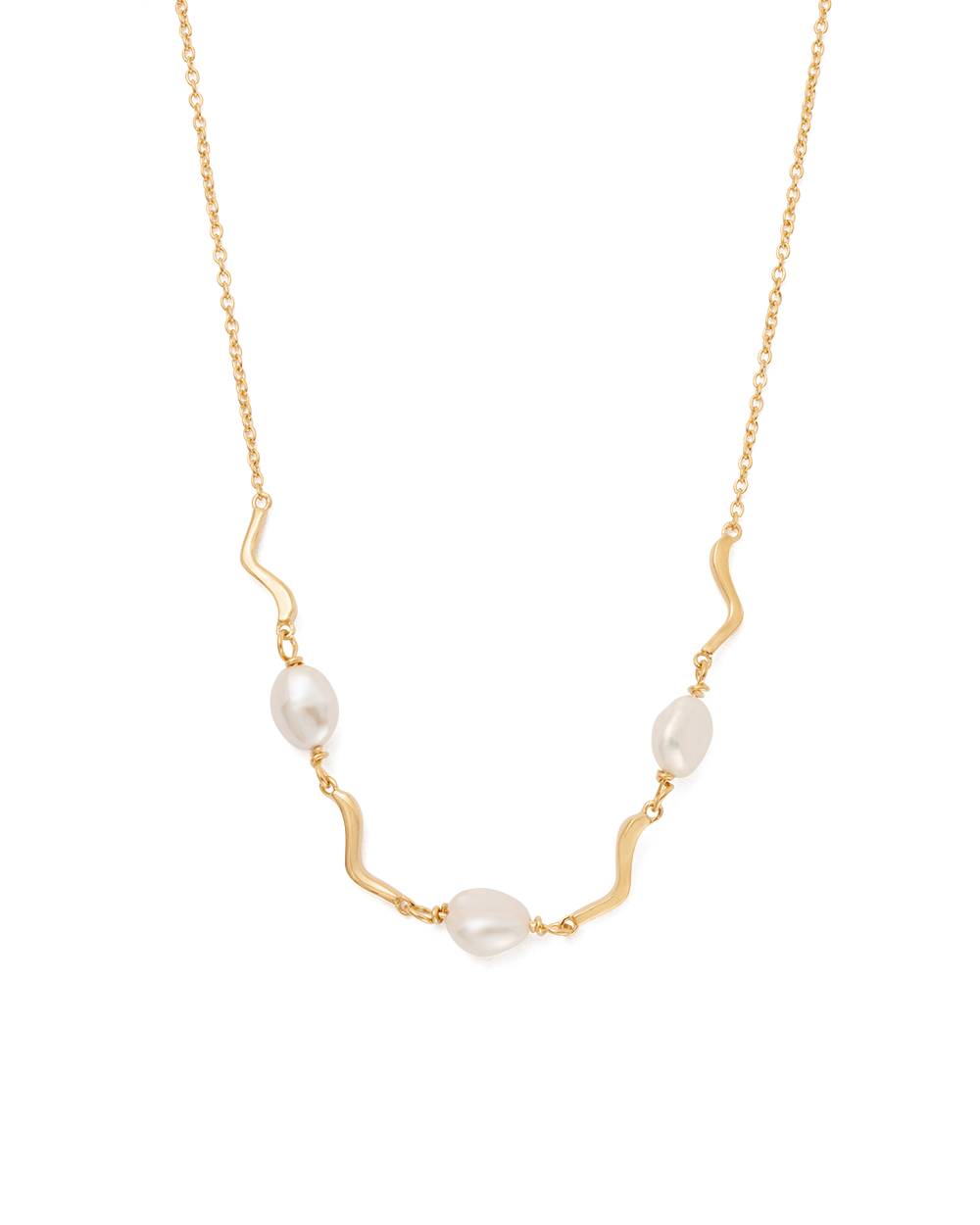 VACATION NECKLACE (18K GOLD PLATED)