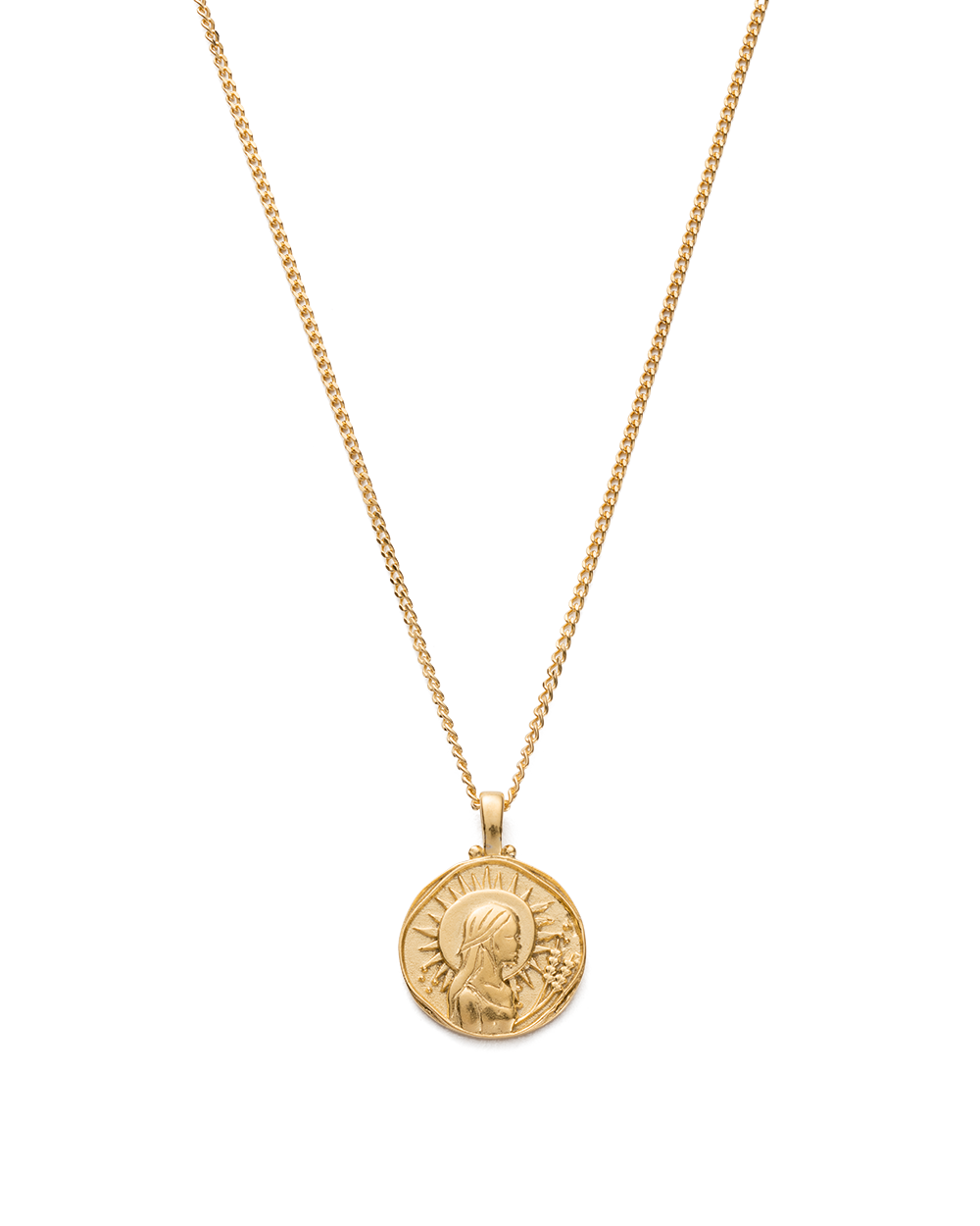 VIRGO ZODIAC NECKLACE 18K GOLD VERMEIL