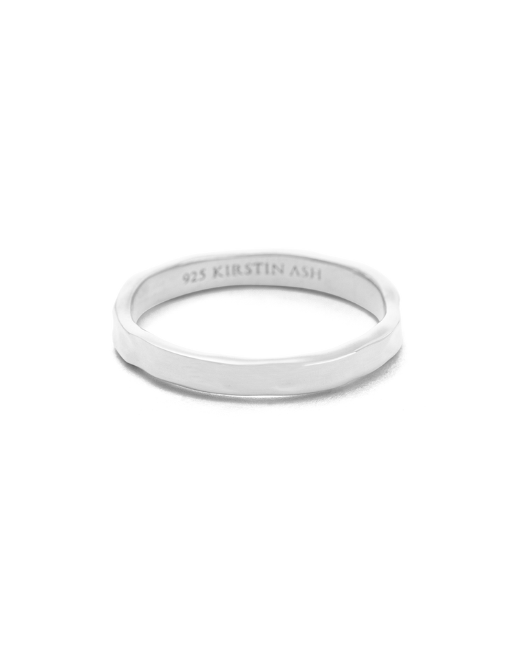 VISTA STACKING RING (STERLING SILVER)